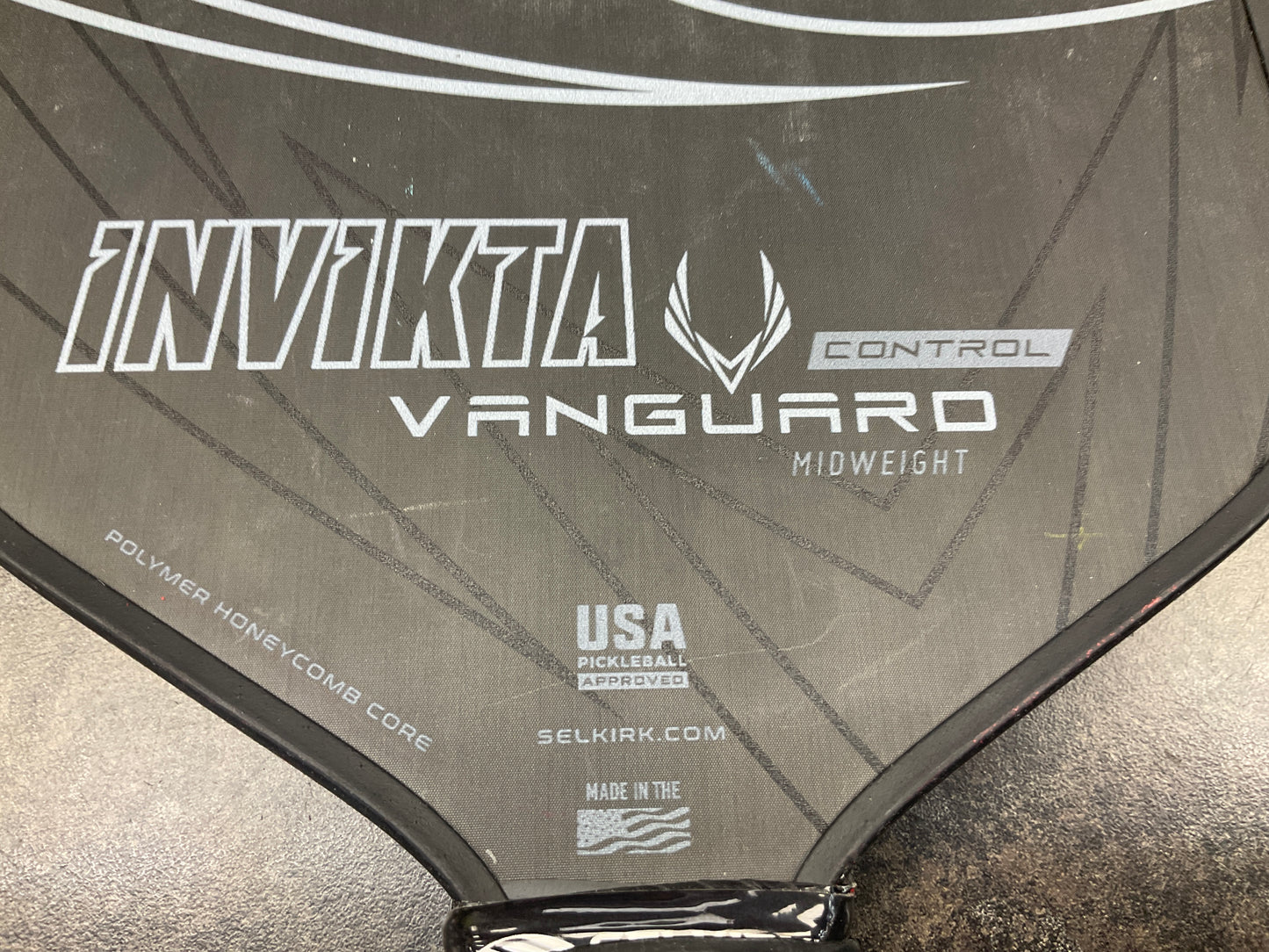 Used Selkirk Vanguard Invikta Pickleball Paddle