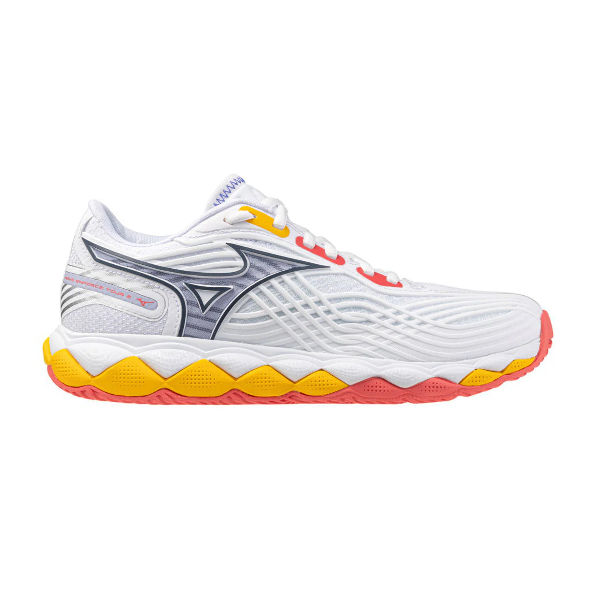 Women’s Mizuno Wave Enforce Tour 2 AC (White)