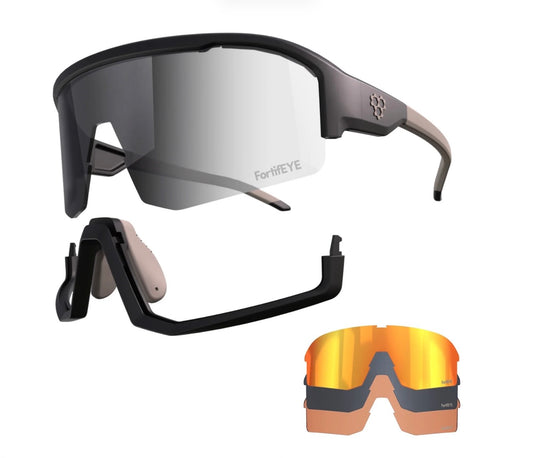 CRBN Pivot 3 Lens System Pickleball Glasses