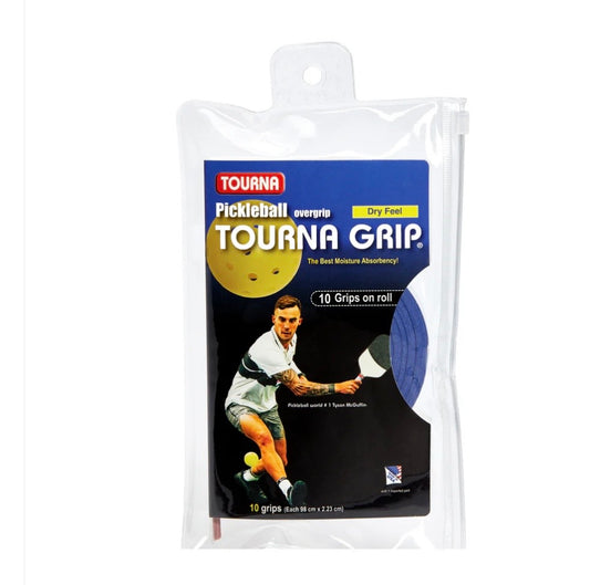 Tourna Pickleball Overgrip Dry Feel 10 Grip Roll