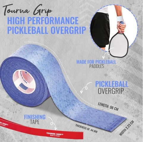 Tourna Pickleball Overgrip Dry Feel 10 Grip Roll