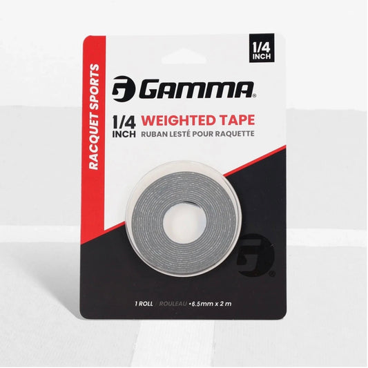 Gamma Tungsten Weighted Tape 1/4 Inch and 1/2 Inch