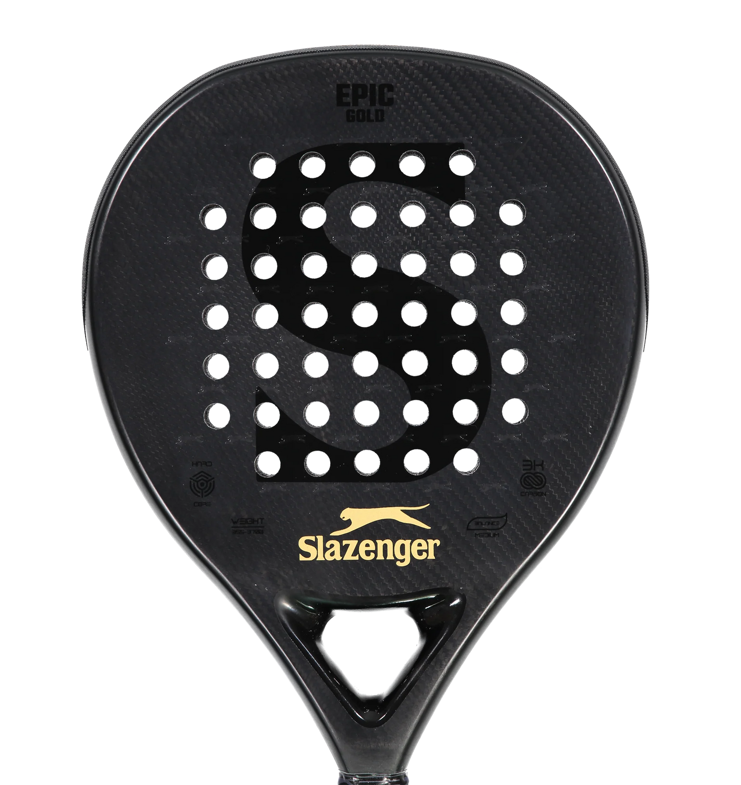 Slazenger Panther Series - Epic Gold Padel Paddle