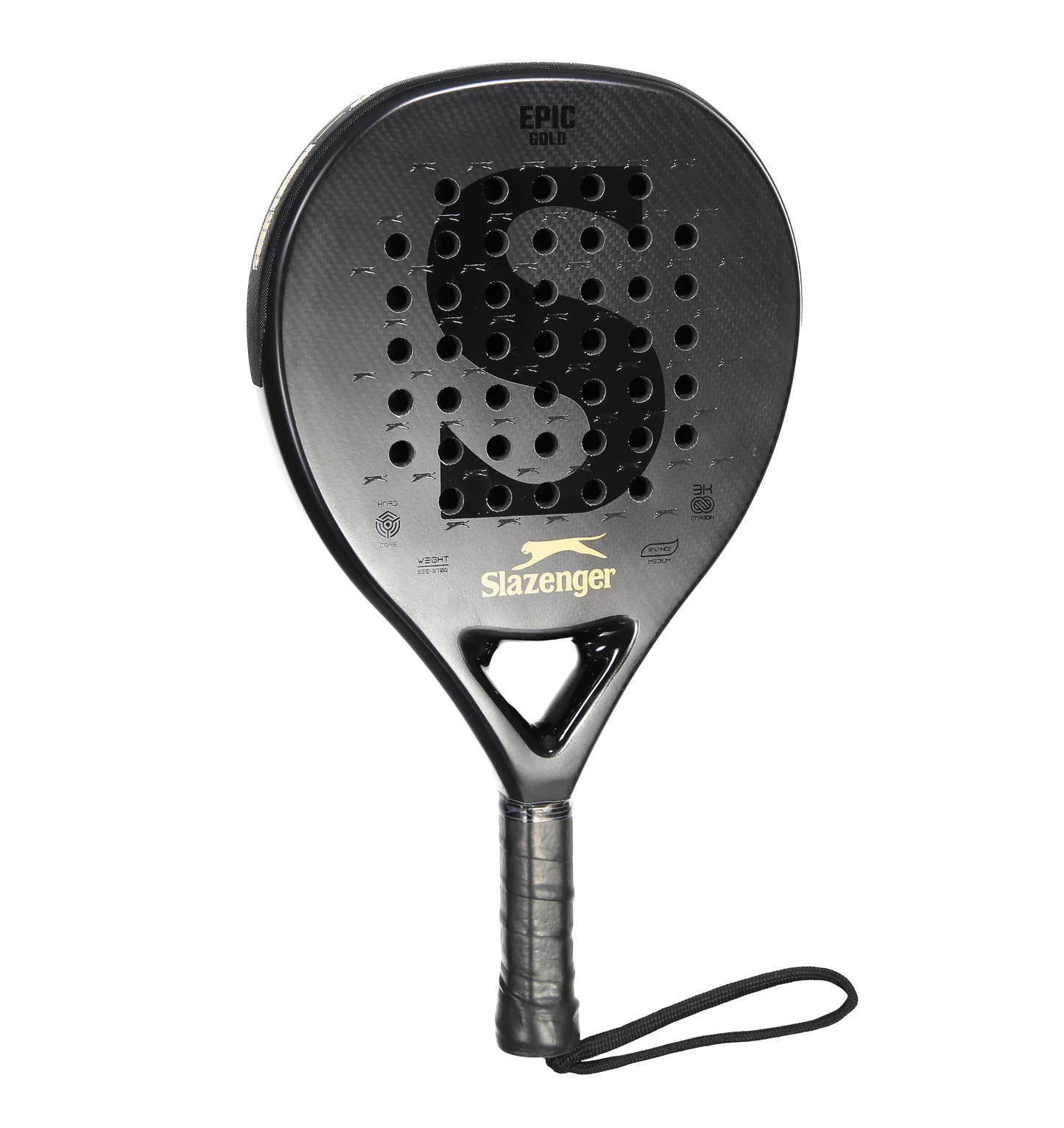 Slazenger Panther Series - Epic Gold Padel Paddle