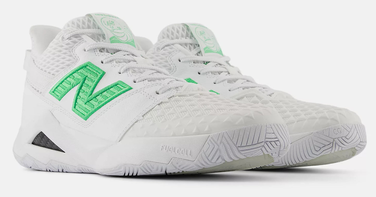 New Balance Coco CG2 Women’s Tennis Court Shoes - White/Green
