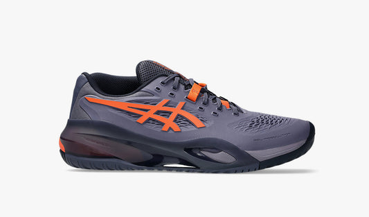 ASICS Gel-Resolution X Mens Court Shoes - Greyish Purple/Nova Orange