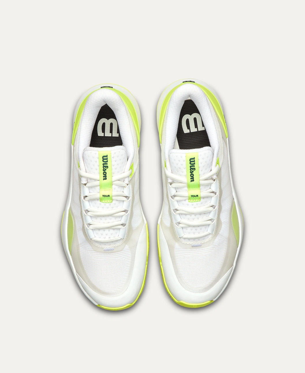 Wilson Intrigue Tour Oz Women's Court Shoes - White/Safety Yellow