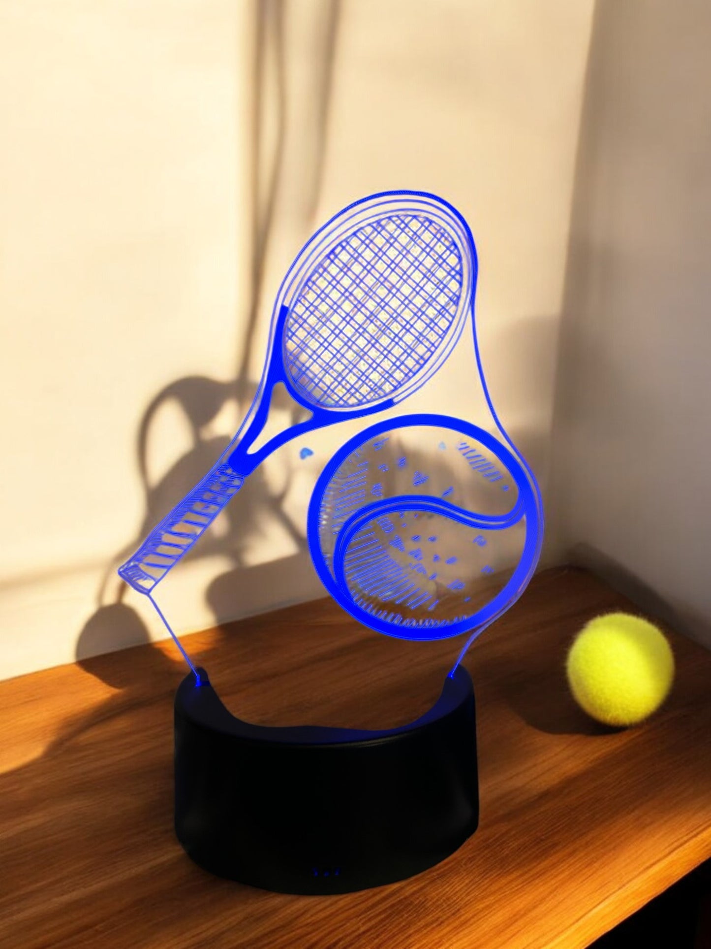 Color-Changing Tennis Racquet and Ball LED Light