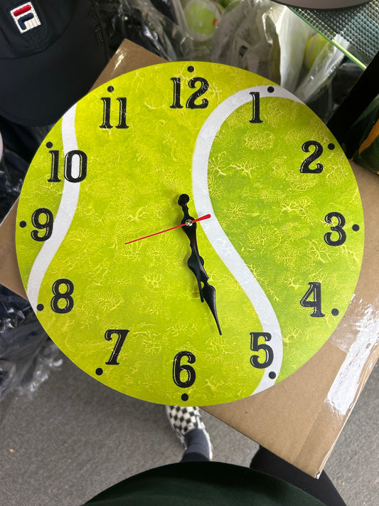 Tennis Ball Designed Clock