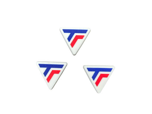 Tecnifibre Logo Shock Absorbing Vibration Dampener- 3 Pack