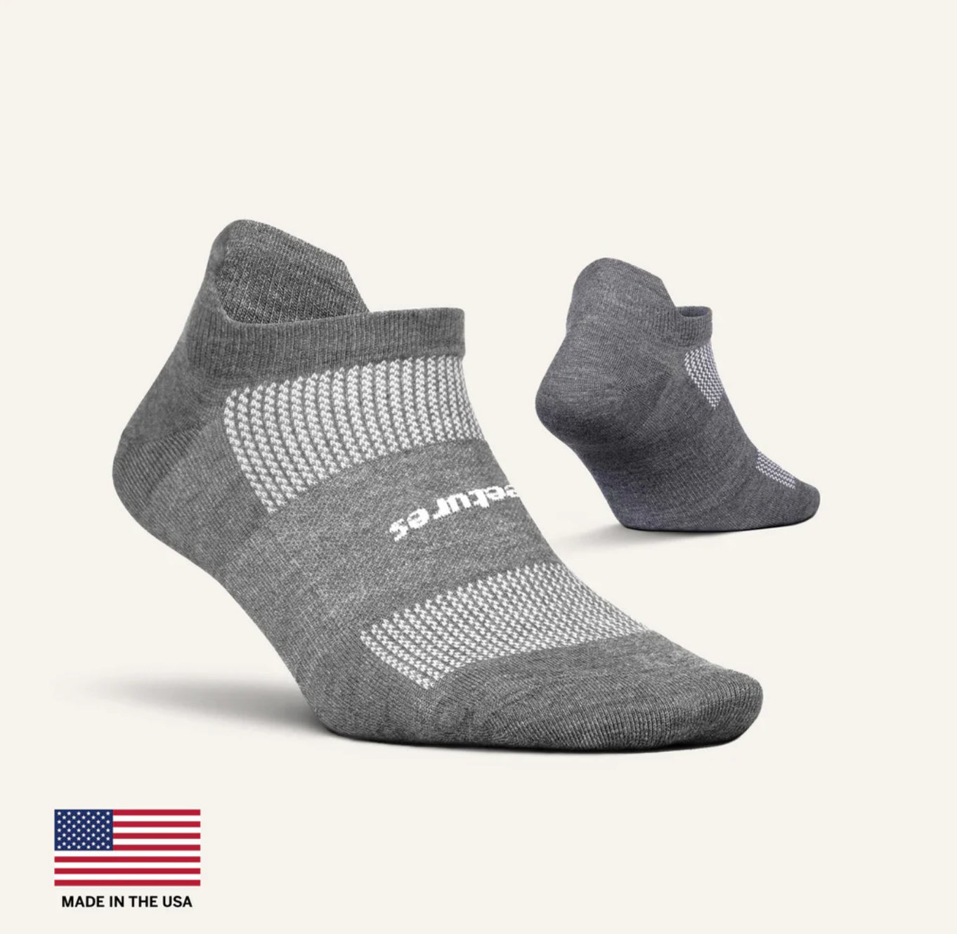 Features High Performance Max Cushion Heather Gray
