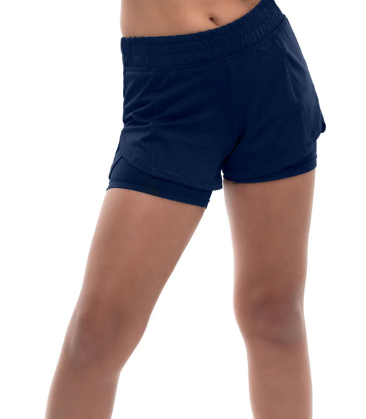 Lucky in Love Match Point Shorts- Girls