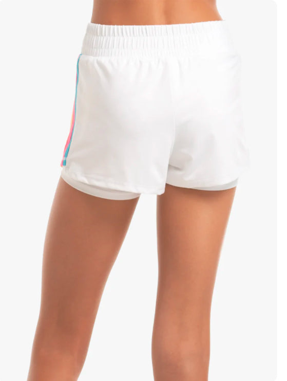 Lucky in Love Prisma Stripe Shorts- Girls