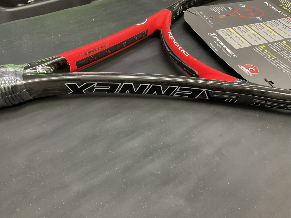 Pro Kennex BlackAce Pro Tennis Racquet (Red)