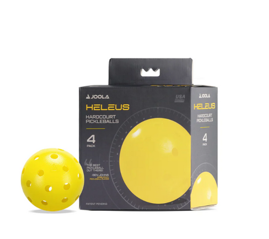 Joola Heleus Hardcourt Pickleballs - 4 Pack