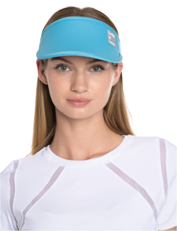 Lucky in Love Lucky Logo Stretch Visor