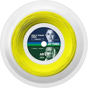 Polytour Drive 125 Tennis String Reel (Flash  Yellow)