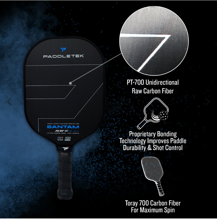 Paddletek Bantam ALW-C 14.3mm Pickleball Paddle