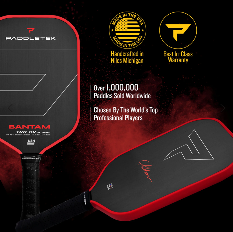 Paddletek Bantam TKO-CX 14.3 Pickleball Paddle