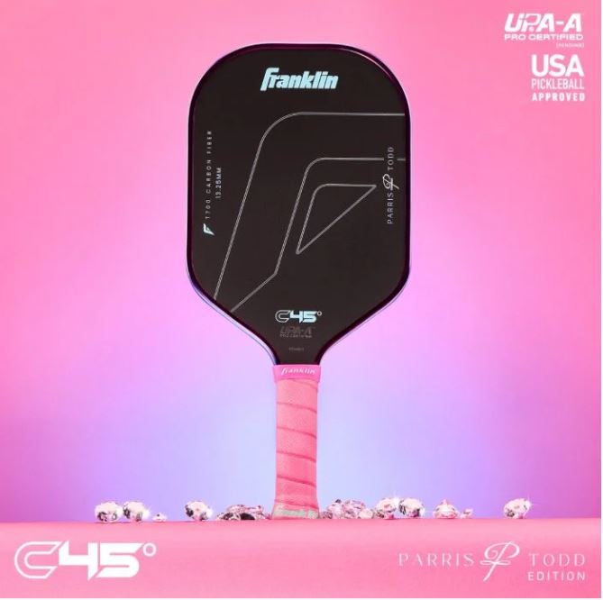 Franklin C45 Elongated Paris Todd Signature 13.25mm Pickleball Paddle