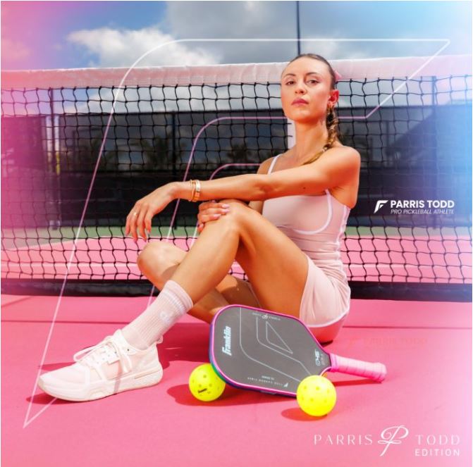 Franklin C45 Elongated Paris Todd Signature 13.25mm Pickleball Paddle