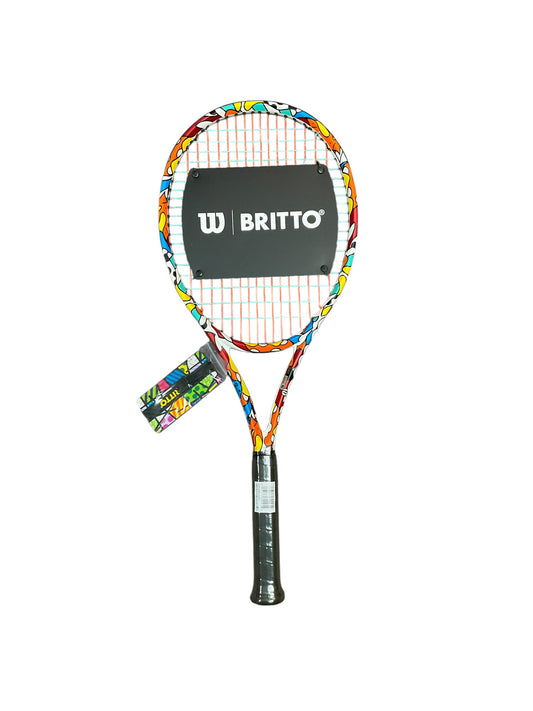 Wilson x BRITTO v.2 Cammo Clash 100 Racket