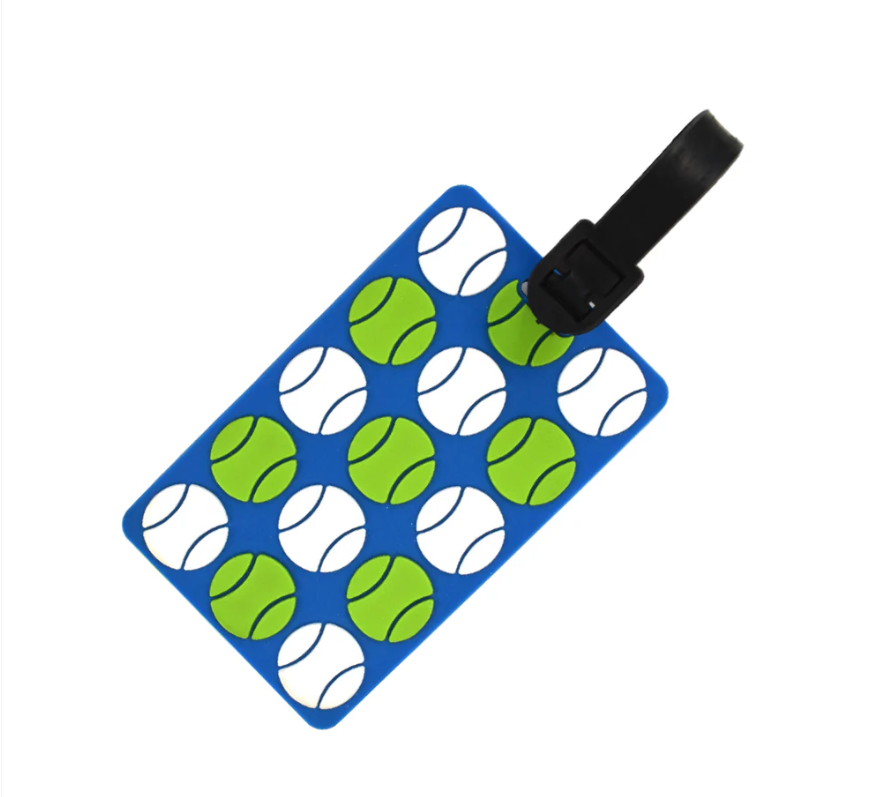 Racquet Inc Tennis Bag Tag- Tennis Balls