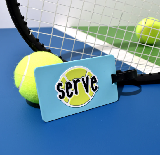 Racquet Inc Tennis Ball Bag Tag 