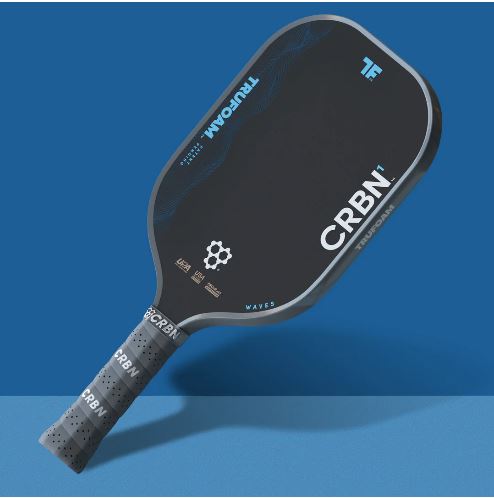 CRBN Trufoam Wave 1 Elongated Long Handle 14mm Pickleball Paddle