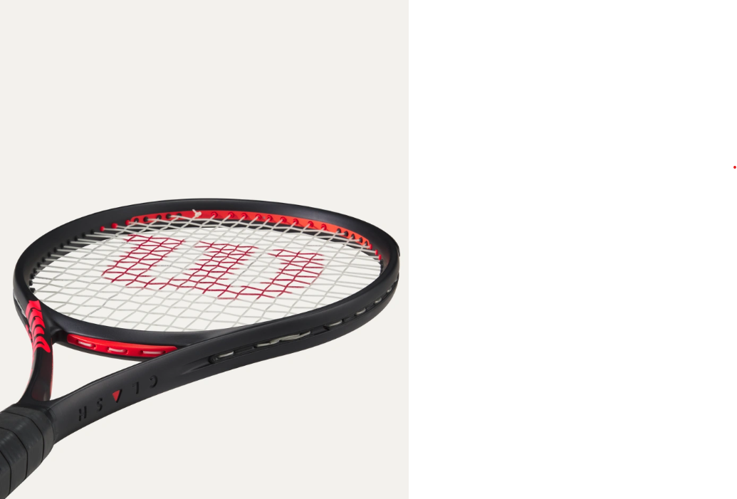 Wilson Clash 100 Pro V3 Unstrung Tennis Racquet