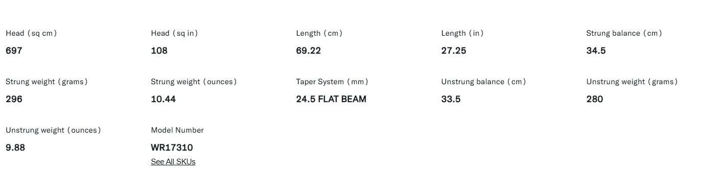 Wilson Clash 108 V3 Unstrung Tennis Racquet