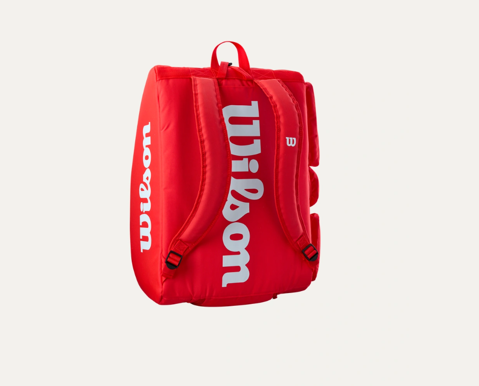 Wilson Super Tour Pickleball Bag - Red/White