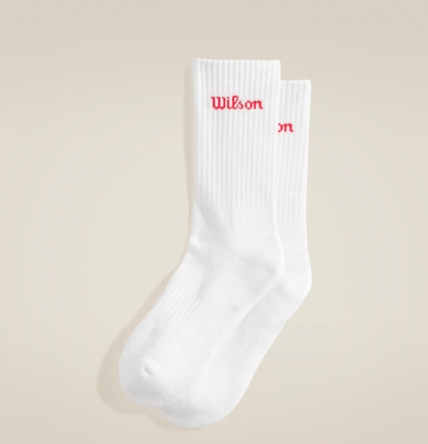 Wilson Crew Logo Socks