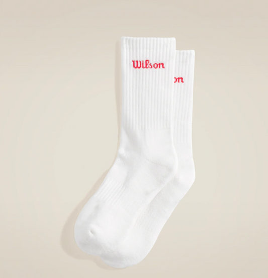 Wilson Crew Logo Socks