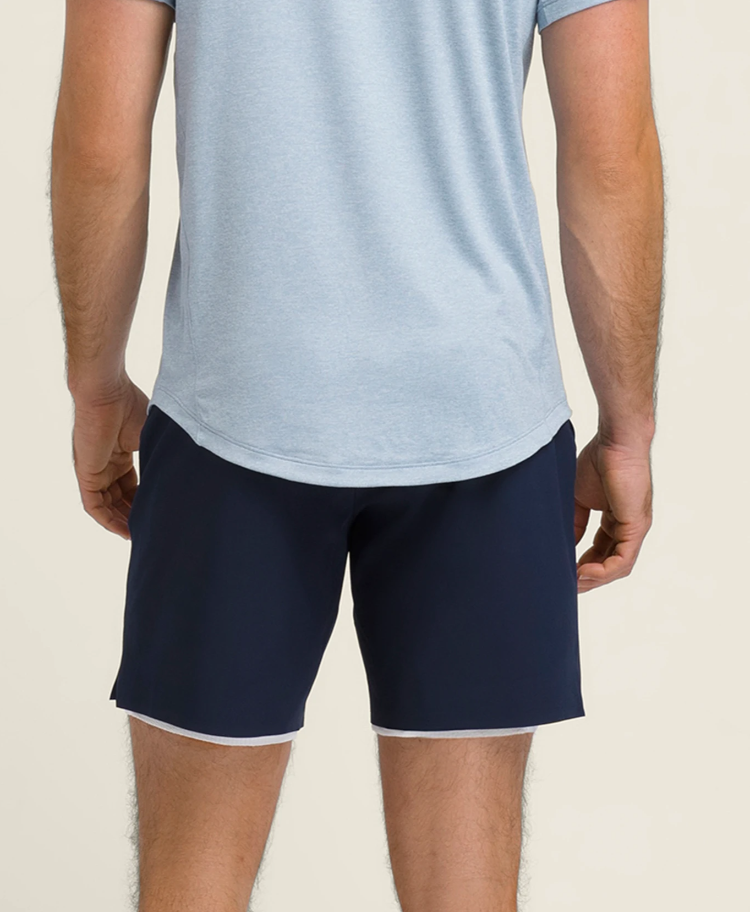 Wilson Men's Tournament Short V2 - 7" Classic Navy