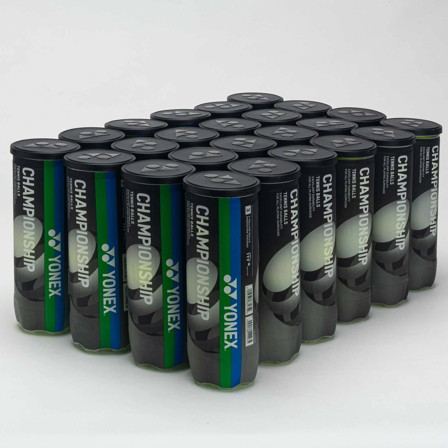 Yonex Championship Tennis Balls Case 24 Cans - 72 Balls
