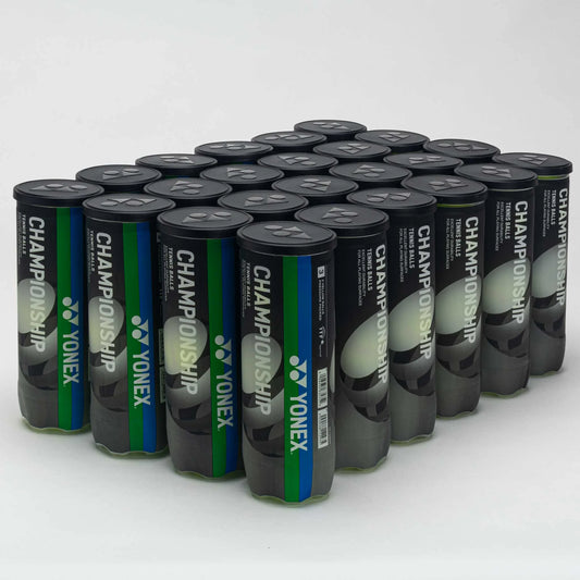 Yonex Championship Tennis Balls Case 24 Cans - 72 Balls