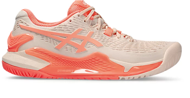 Asics Gel Resolution 9 Women's Tennis Court Shoes