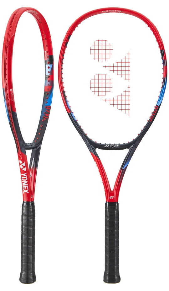 Yonex VCore 100 v.7  Unstrung Tennis Racquet- Scarlet