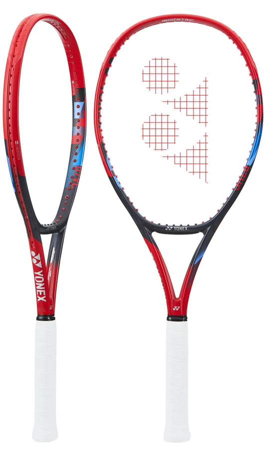 Yonex VCore 100L v.7 Unstrung Tennis Racquet- Scarlet