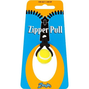 Zangles Tennis Ball Zipper Pull