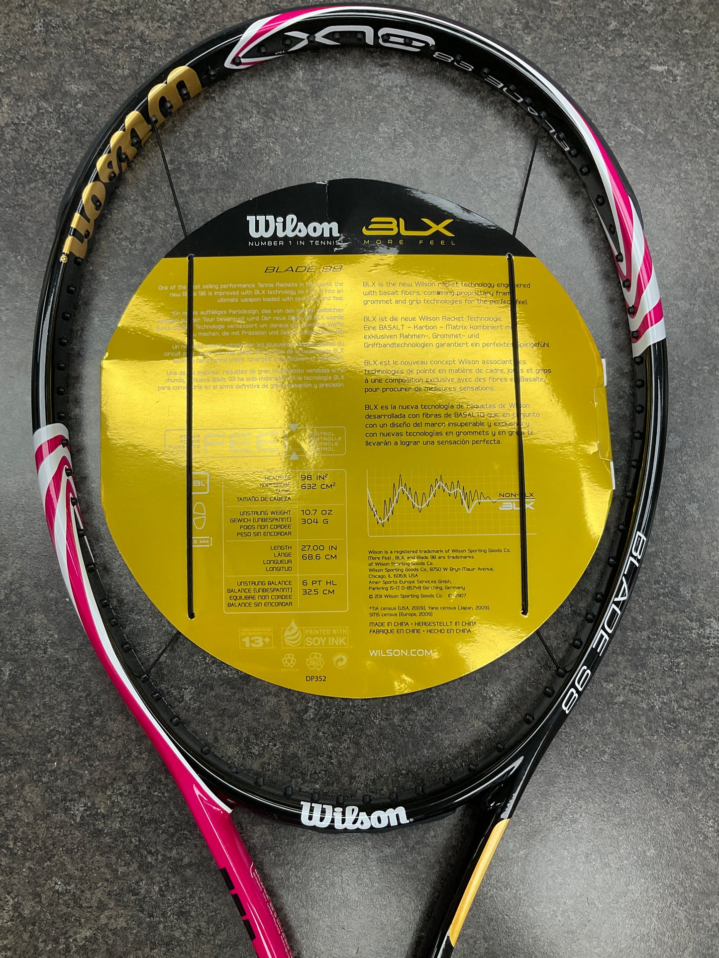 Wilson BLX PINK Blade 98