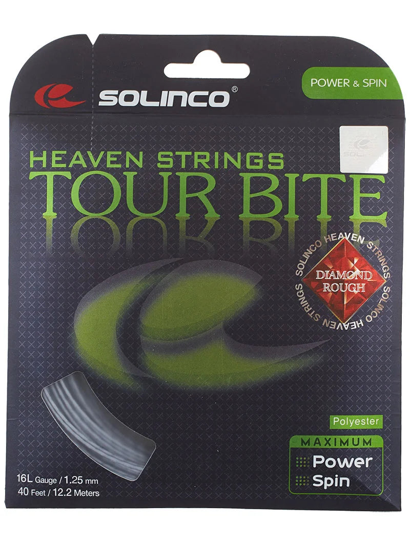Solinco Heaven Strings Tour Bite Diamond Rough 1.25 - 16L Gauge – The ...
