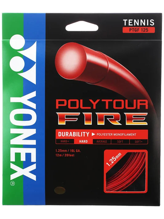 Yonex PolyTour Fire 1.25 - 16L Gauge